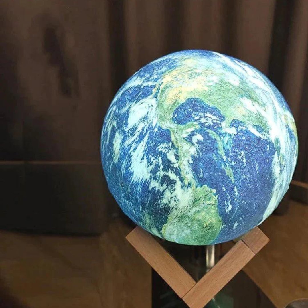 Lamp - EarthGlow - Planetaire Ontwerp - Rustgevende Sfeer