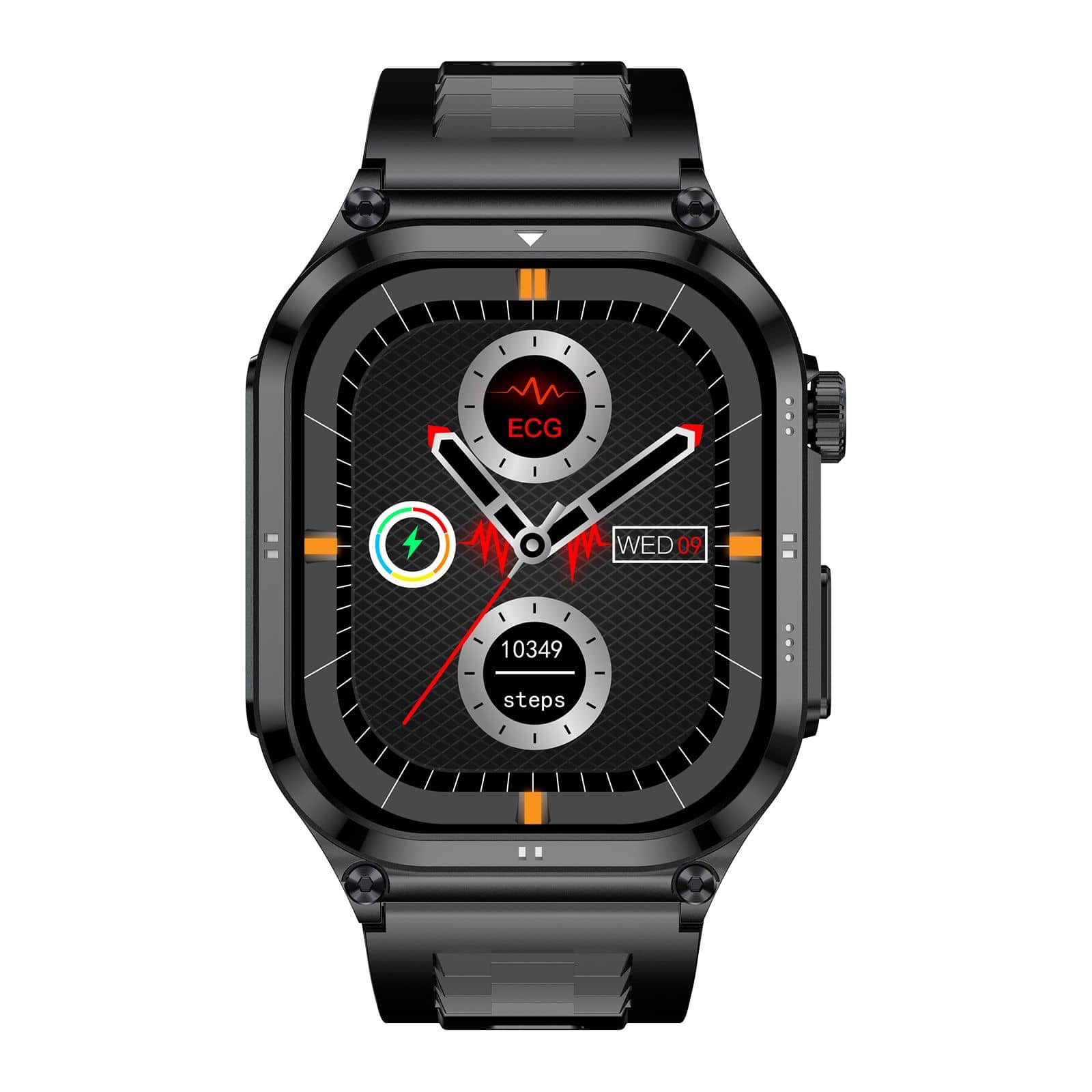 Smartwatch - HeartSync - Slank AMOLED - ECG/EKG & Gezondheidsmonitoring