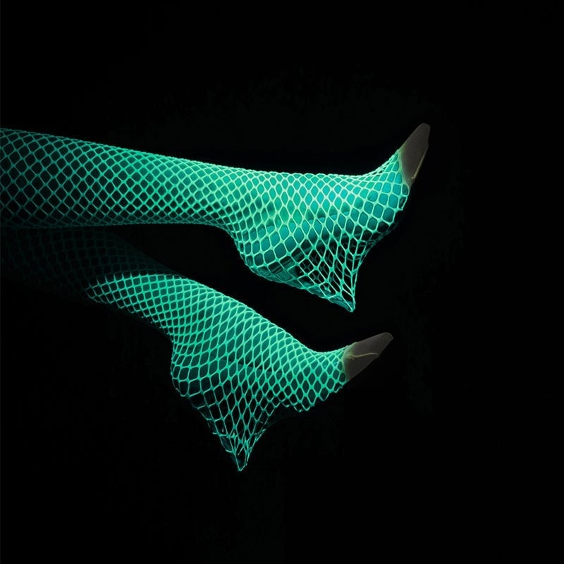 Visnetkousen - Glowtights - Luminous ontwerp - Comfortabele pasvorm