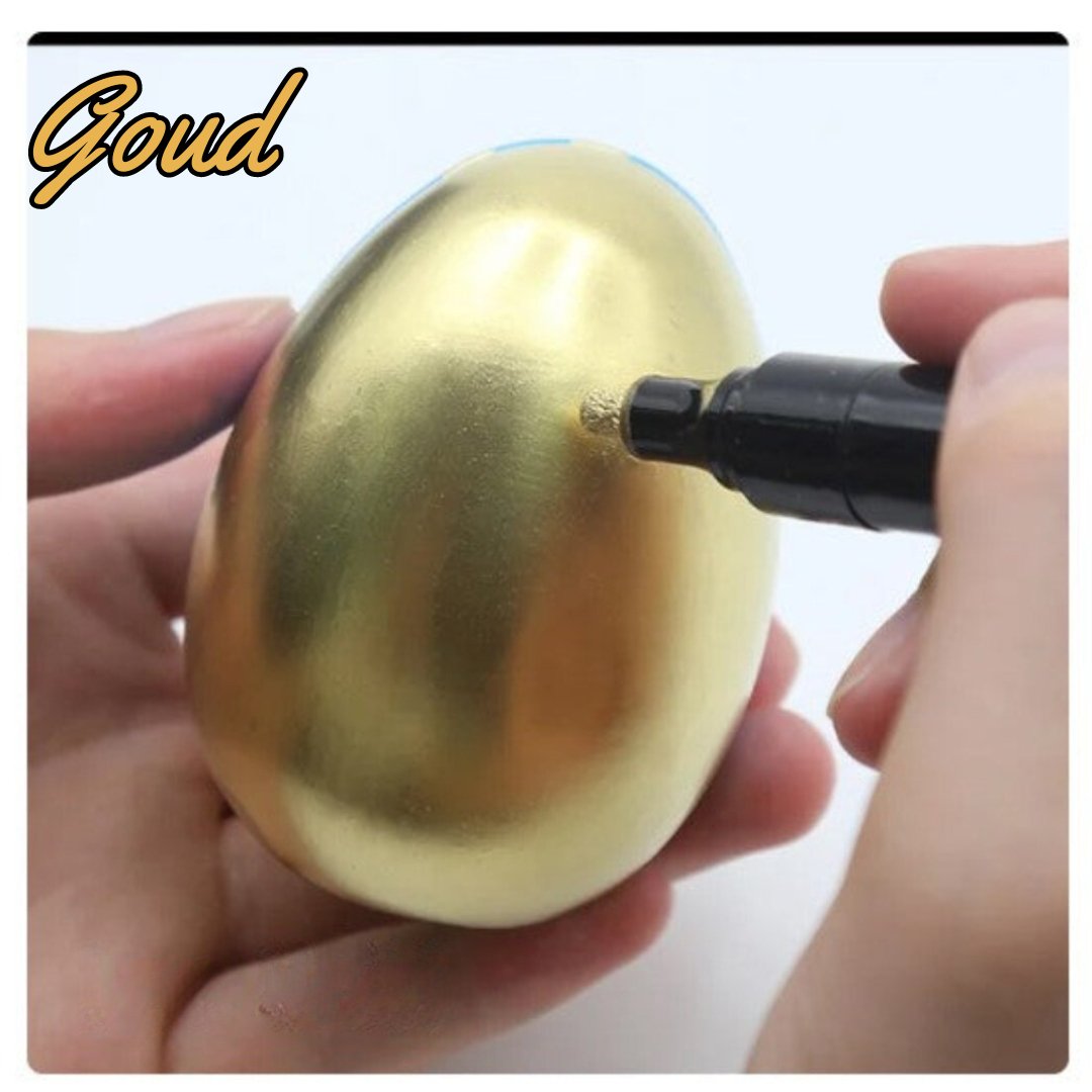 Super stift - Glanzend - Reflectieve Verf - Permanent Goud en zilver