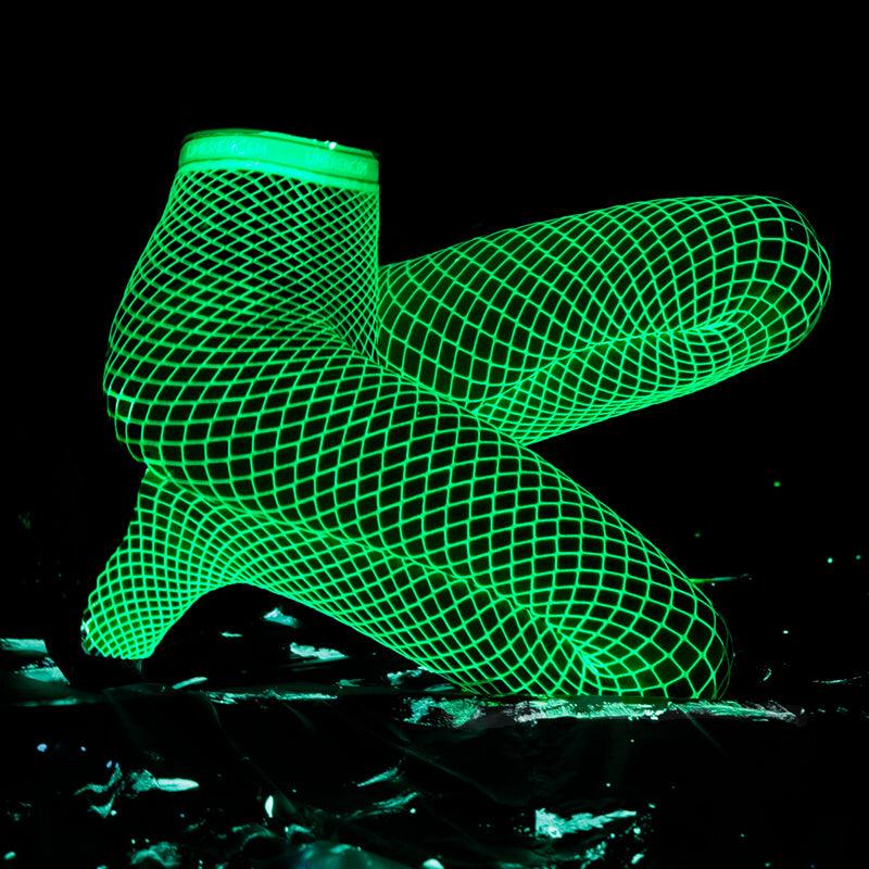 Visnetkousen - Glowtights - Luminous ontwerp - Comfortabele pasvorm