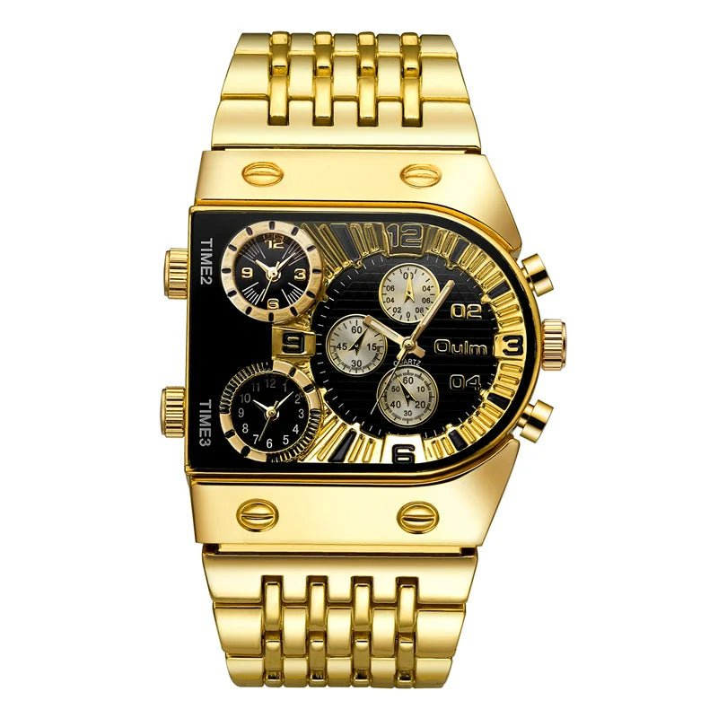 Heren Horloge - Luxor - Waterdicht - Gouden Afwerking