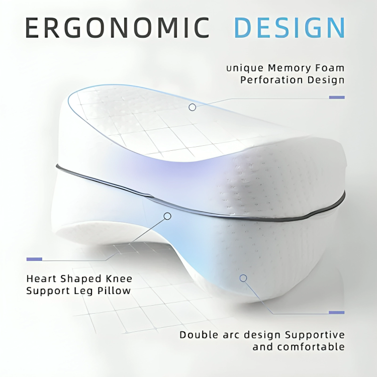 Beenkussen - Orthopedisch - Geheugenschuim - Pijnverlichting