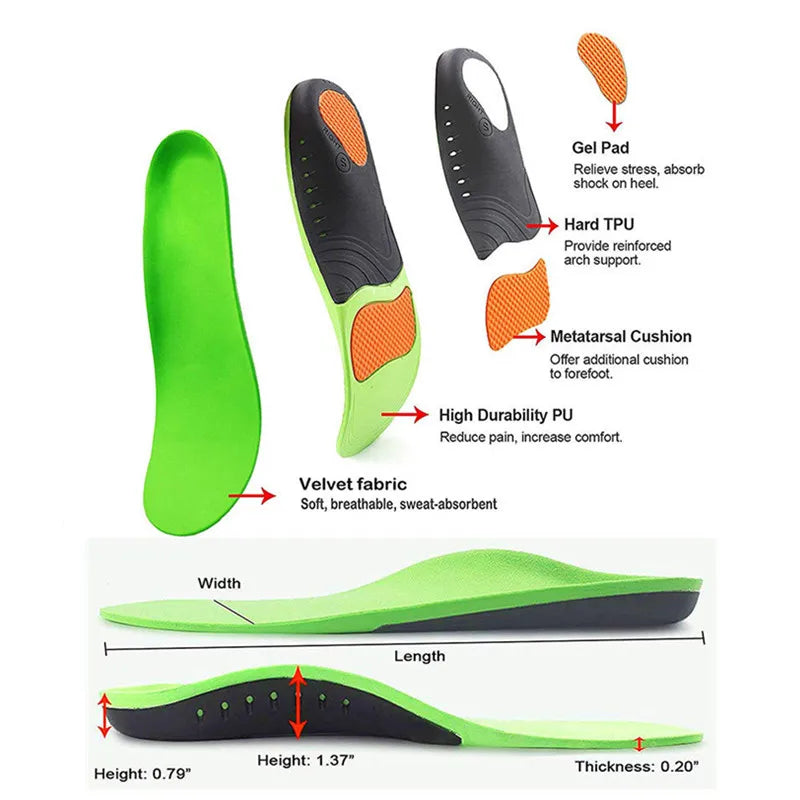 Platvoet Inlegzolen - ArchSupport - Comfort & Verlichting de Hele Dag