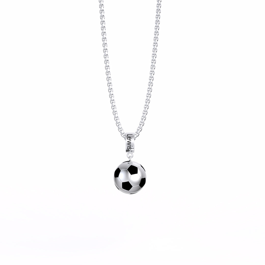 Voetbalketting - PridePendant - Gepersonaliseerde & Stijlvolle Voetbalviering