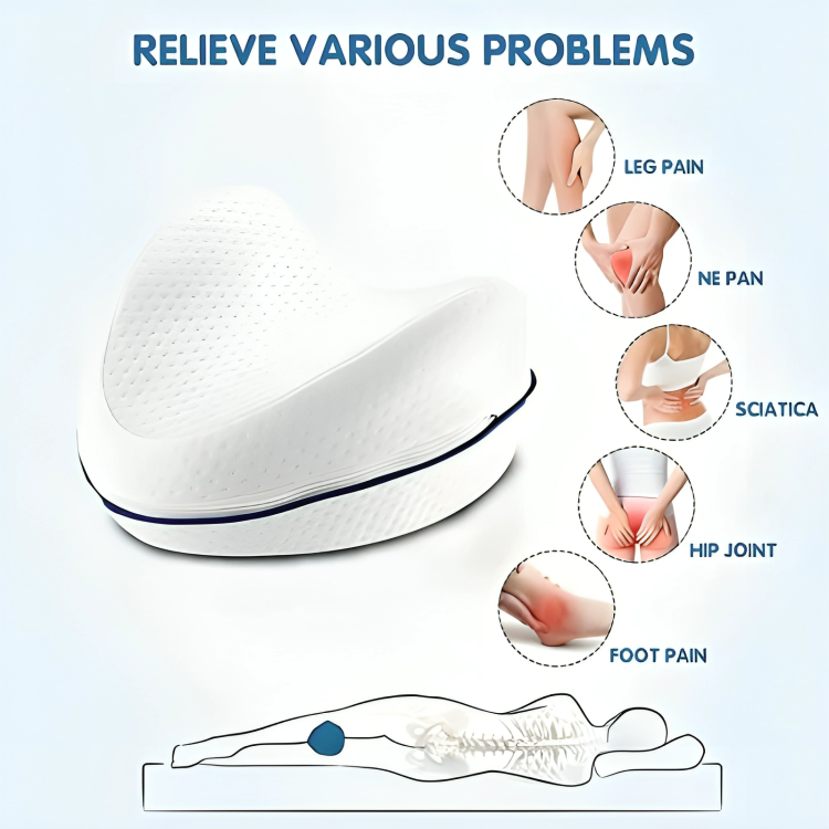Beenkussen - Orthopedisch - Geheugenschuim - Pijnverlichting
