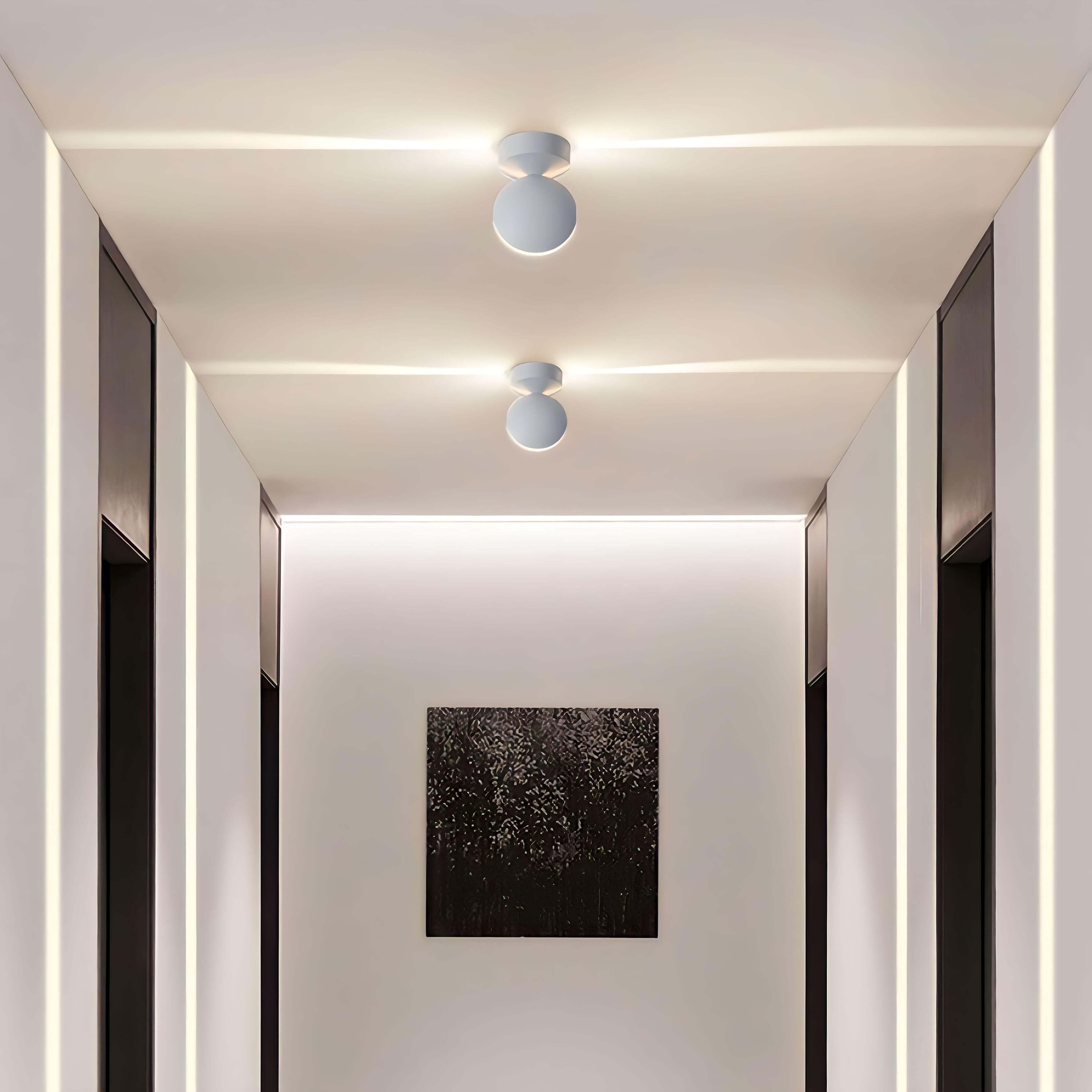 LED Raambank Verlichting - Lumina - 360 Graden Stralen - Stijlvolle Corridor Decor