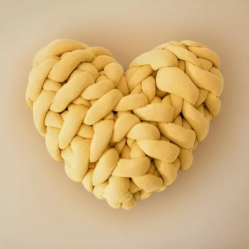 Liefdeskussen - CozyHeart - Chunky Gebreid - Warm & Gezellig