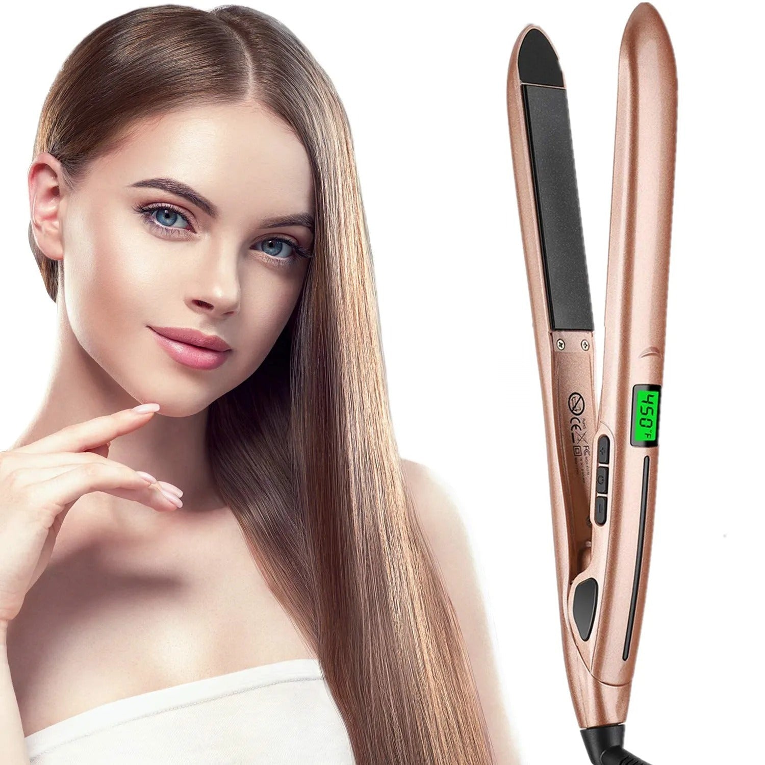 Haarstyler - SilkStyler - 2-in-1 Stijltang & Krultang - Keramische Platen