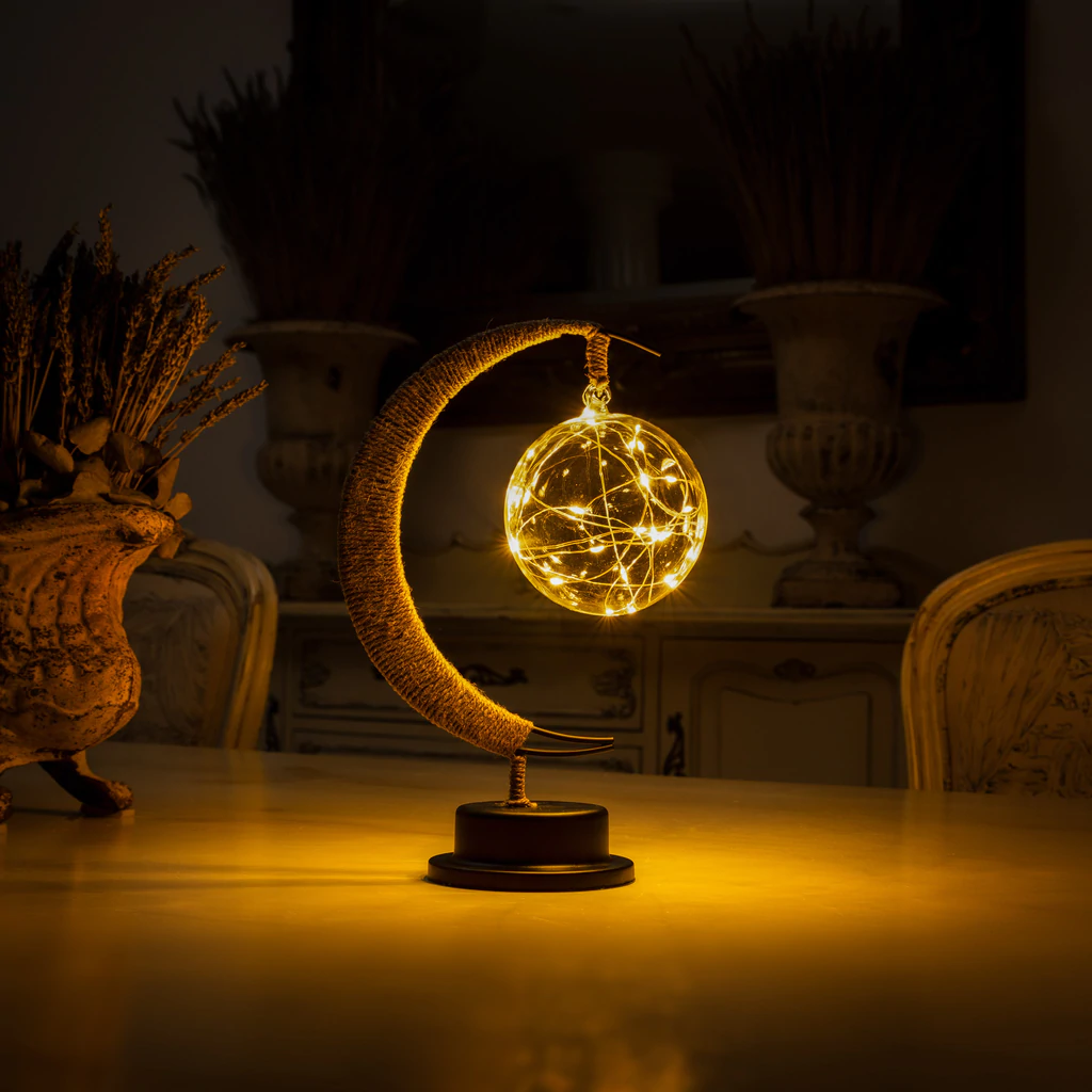 Nachtlamp - MoonLite - Warme Gloed - Multifunctioneel Ontwerp