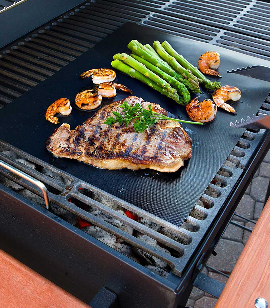 BBQ Grillmat - Grilly - Warmtebestendig - Eenvoudig te Reinigen (2+2 Gratis)