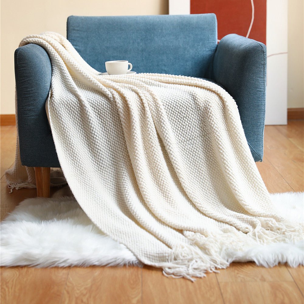 Gebreide Deken - NordCozy - Scandinavisch Design - Ultiem Comfort