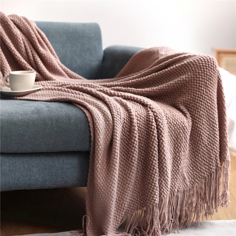 Gebreide Deken - NordCozy - Scandinavisch Design - Ultiem Comfort