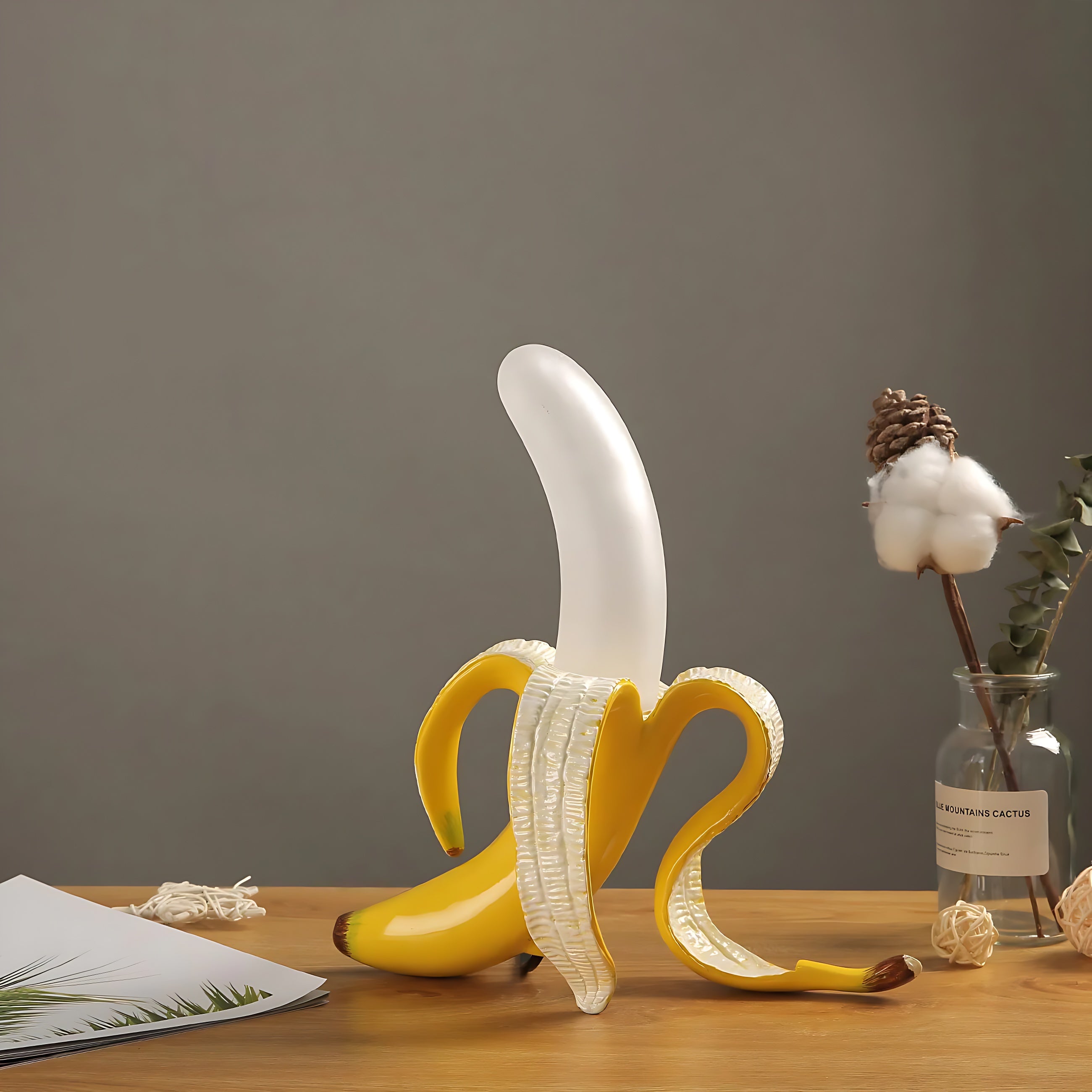 Tafellamp - BananaBright - Speels Ontwerp - Vrolijke Verlichting