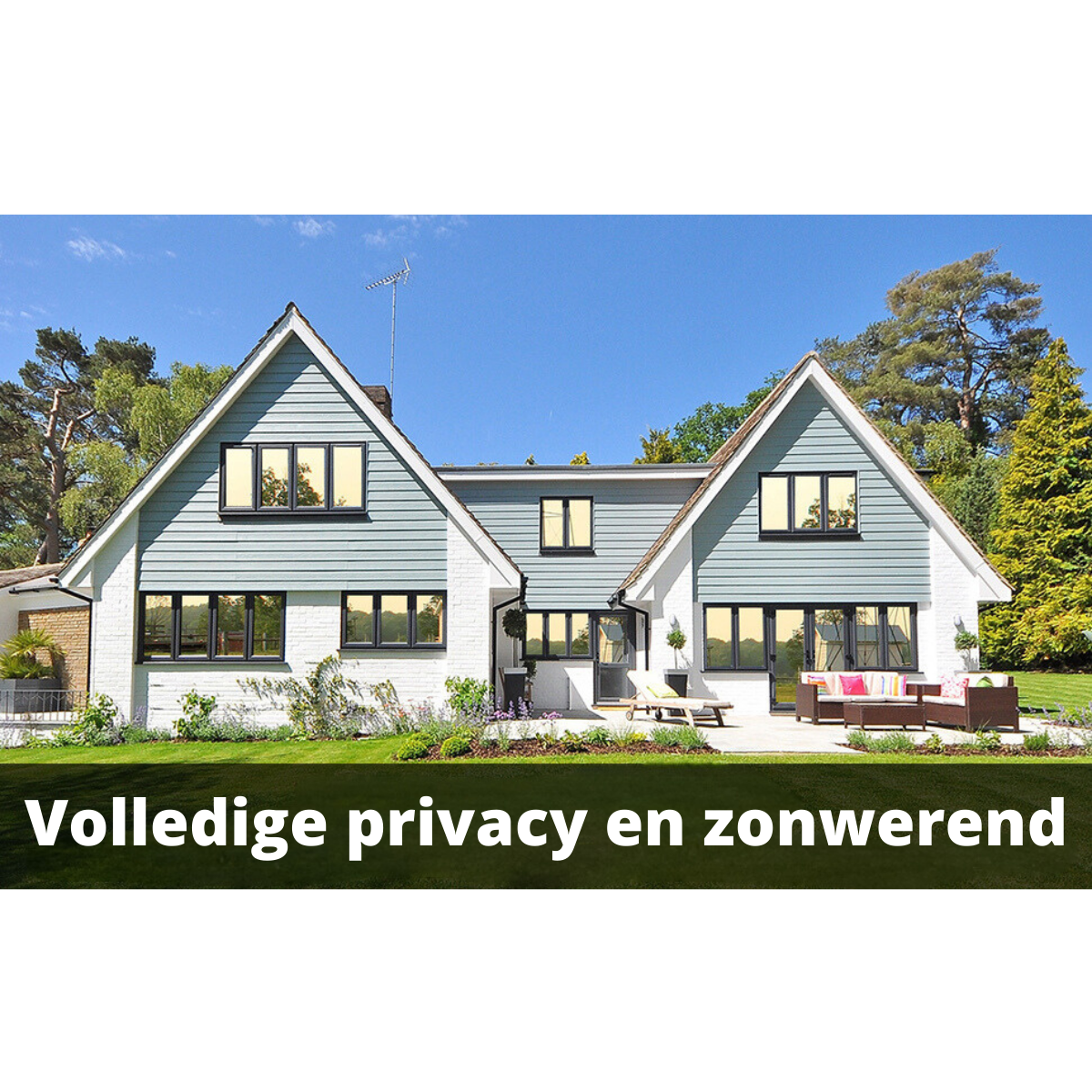 Privacyfolie - ClearView - Zonbescherming - Volledige Privacy