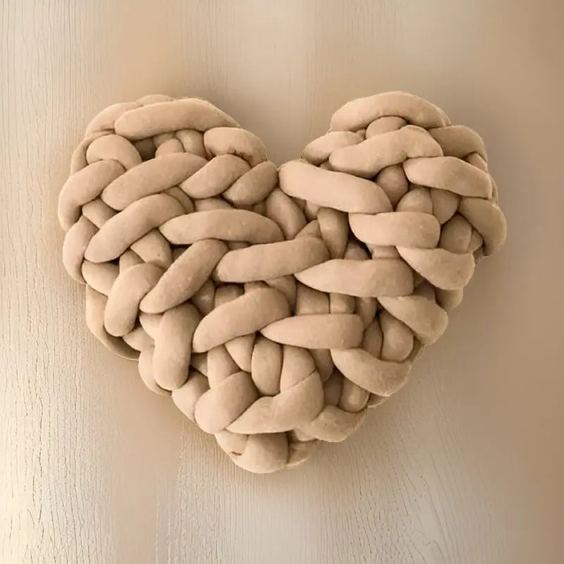 Liefdeskussen - CozyHeart - Chunky Gebreid - Warm & Gezellig