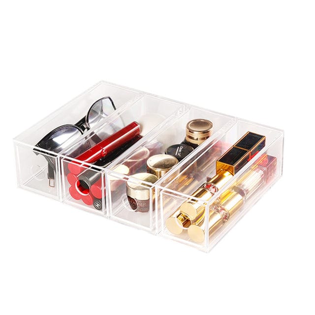 Make-up Organizer - ClearAcrylic - Multi-Vak Ontwerp - Netjes & Toegankelijk