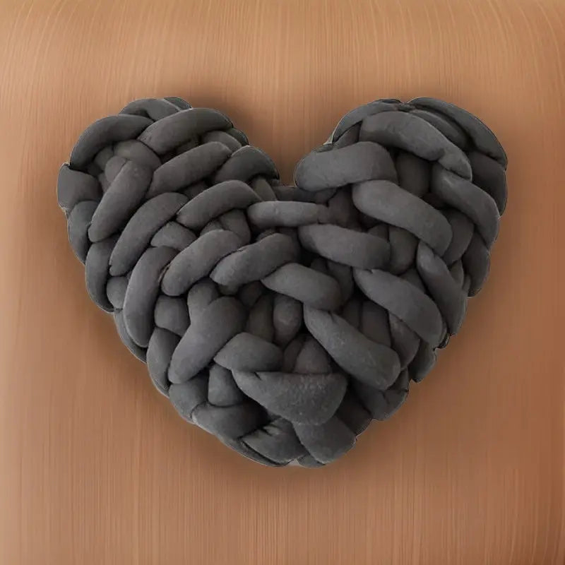 Liefdeskussen - CozyHeart - Chunky Gebreid - Warm & Gezellig