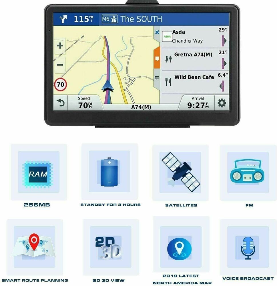 GPS Navigatiesysteem - Navigo - 256MB Opslag - Auto & Vrachtwagen