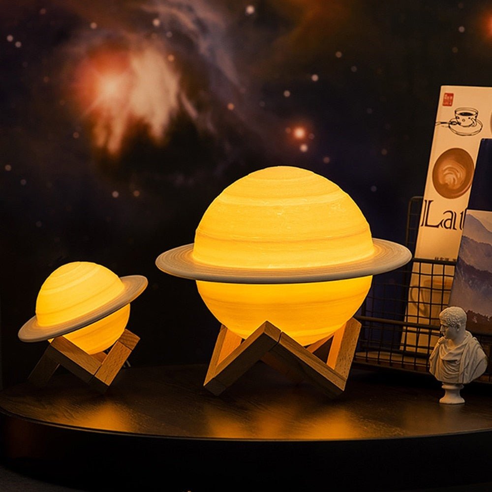 Lamp - SaturnGlow - Planetaire Ontwerp - Verstelbare Verlichting