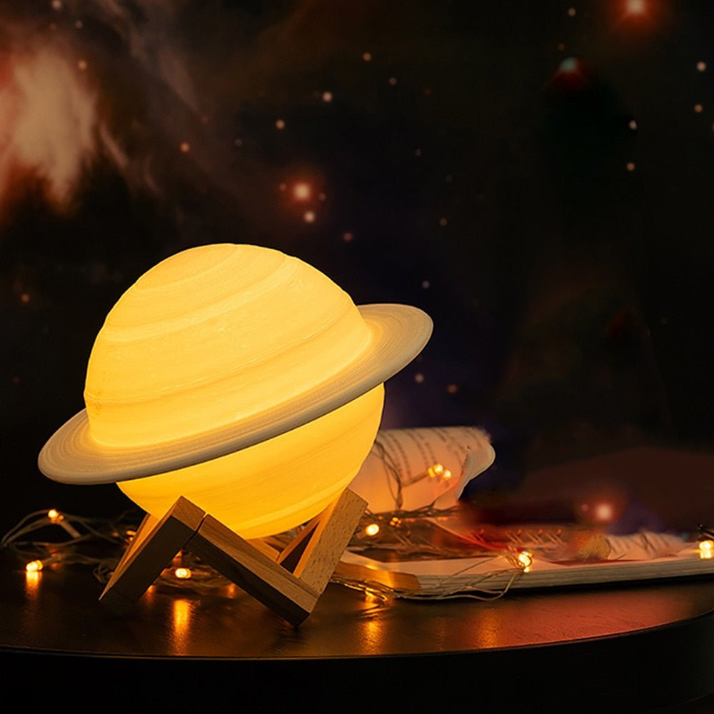 Lamp - SaturnGlow - Planetaire Ontwerp - Verstelbare Verlichting