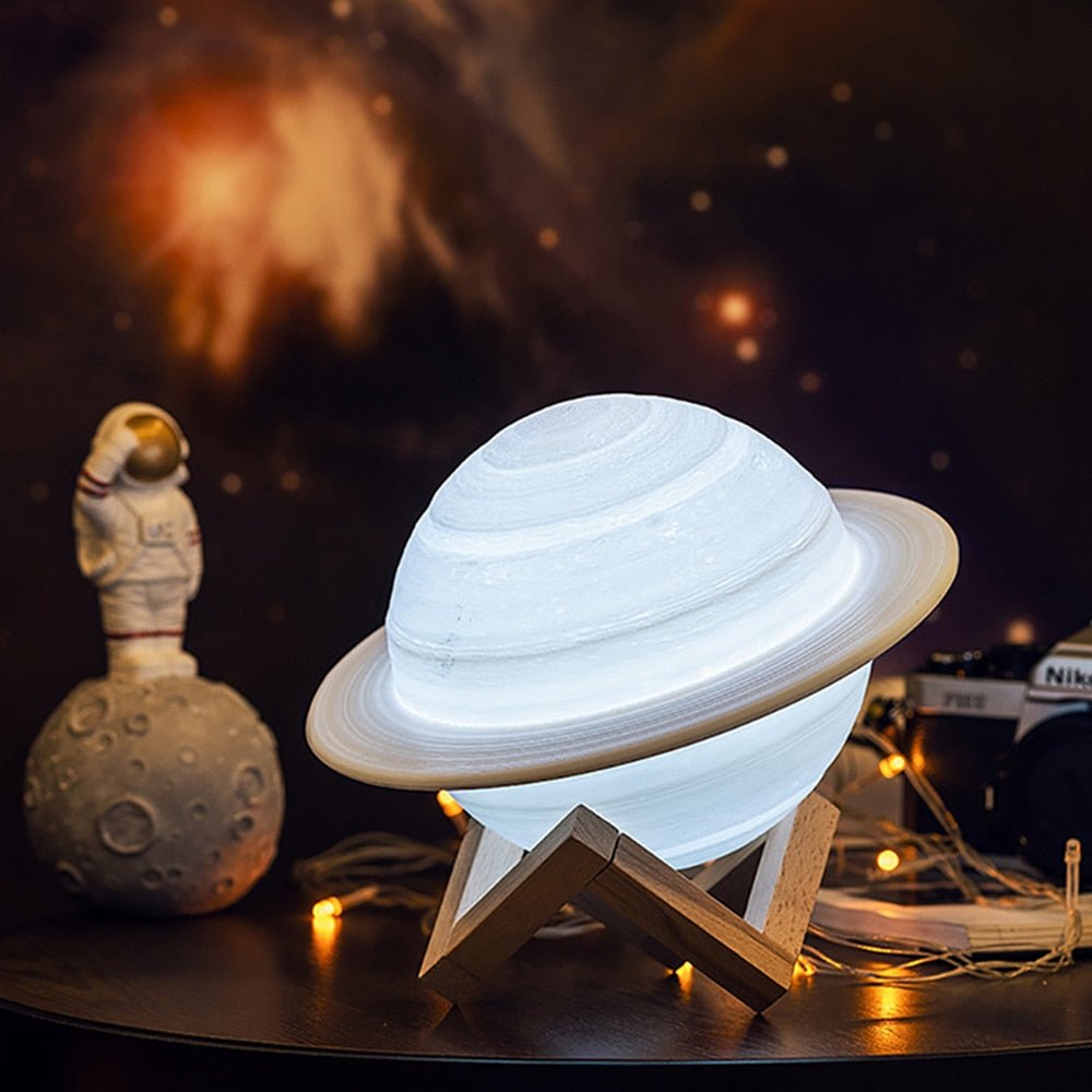 Lamp - SaturnGlow - Planetaire Ontwerp - Verstelbare Verlichting