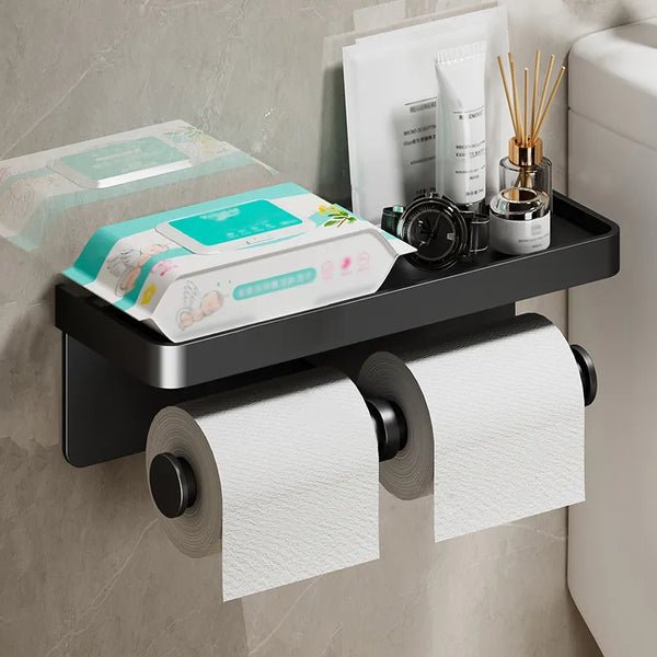 Saniflex™ |  Multifunctionele Toiletrolhouder