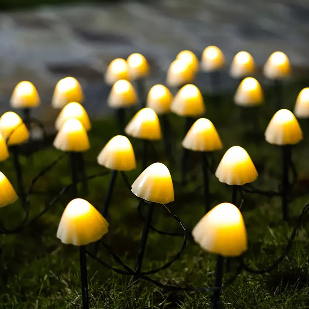 Tuinverlichting - SolarMushroom - Paddenstoel Ontwerp - Charmante Sfeer