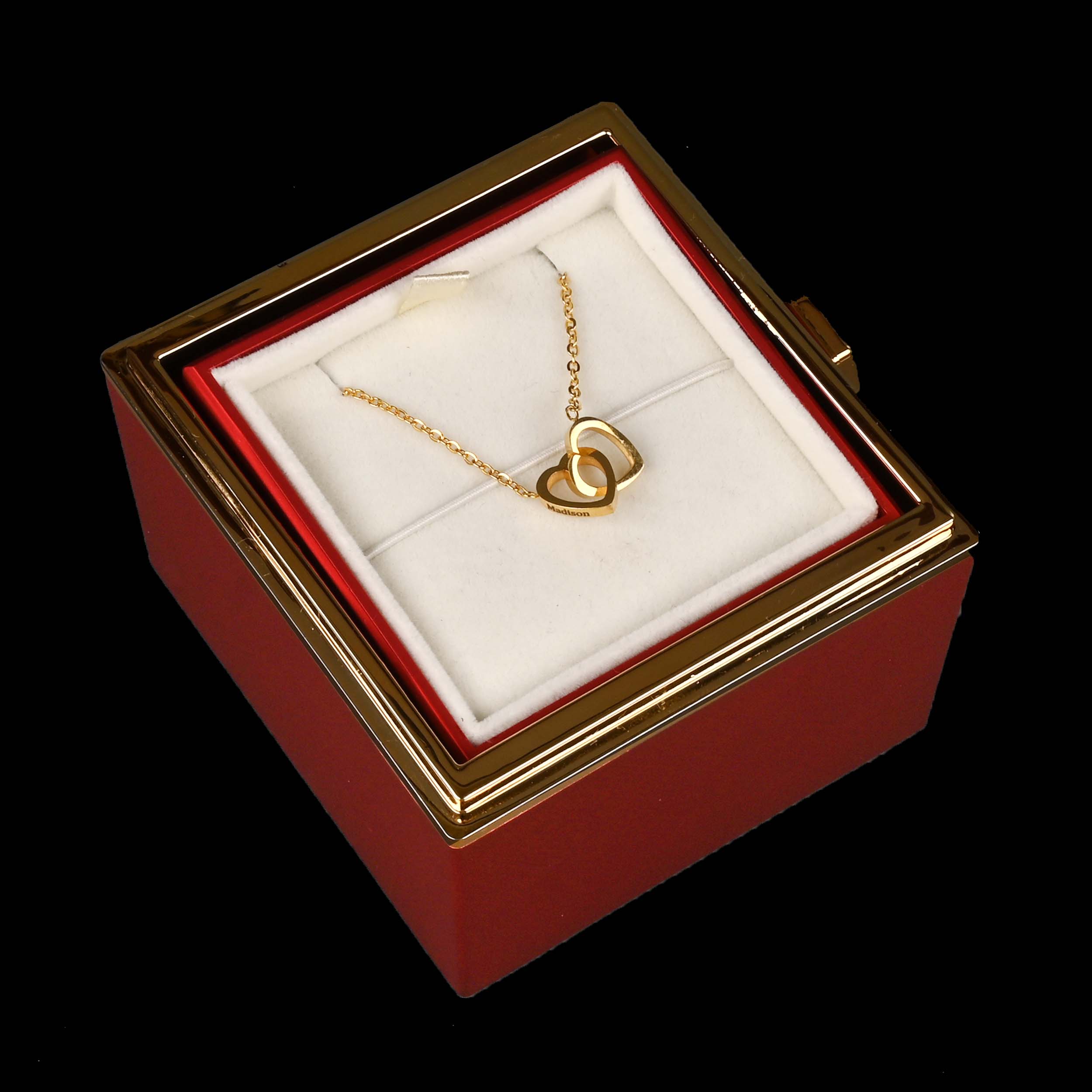 Ketting - LoveLock - Eeuwige Rozen Doos - Symbool van Eeuwige Liefde