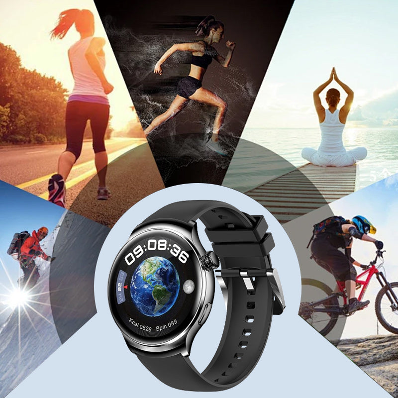 Sport Smartwatch - MultiFit - Groot AMOLED Scherm - Multifunctioneel Ontwerp