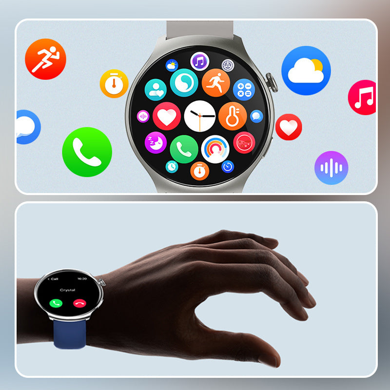 Sport Smartwatch - MultiFit - Groot AMOLED Scherm - Multifunctioneel Ontwerp