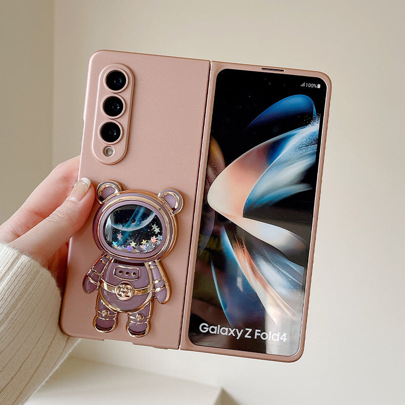 Galaxy Z Fold Hoesje - AstroCute - Schattige Standaard & Beschermend Ontwerp