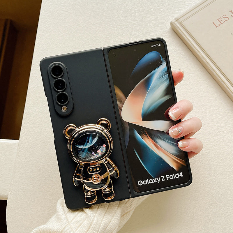 Galaxy Z Fold Hoesje - AstroCute - Schattige Standaard & Beschermend Ontwerp