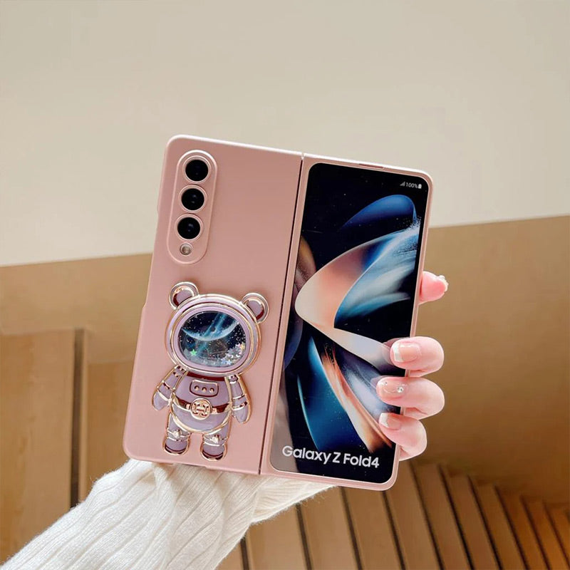 Galaxy Z Fold Hoesje - AstroCute - Schattige Standaard & Beschermend Ontwerp