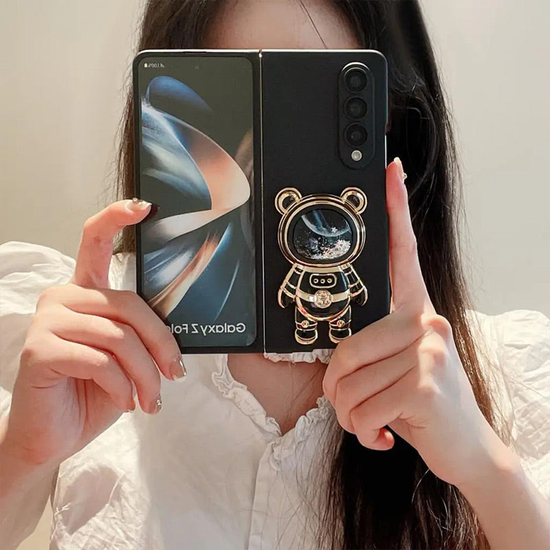 Galaxy Z Fold Hoesje - AstroCute - Schattige Standaard & Beschermend Ontwerp