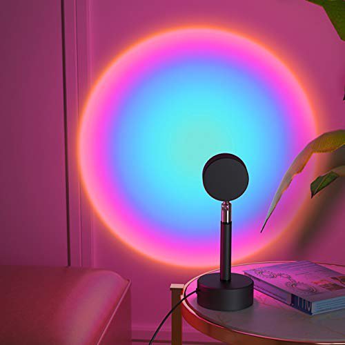 Zonsondergang Lamp - Luminex - USB Aangedreven - Regenboog Projectie