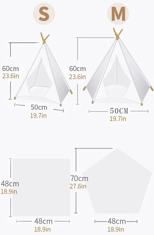 Dieren Tent - PetNest - Draagbaar Hondenhuisje - Wasbaar Kussen