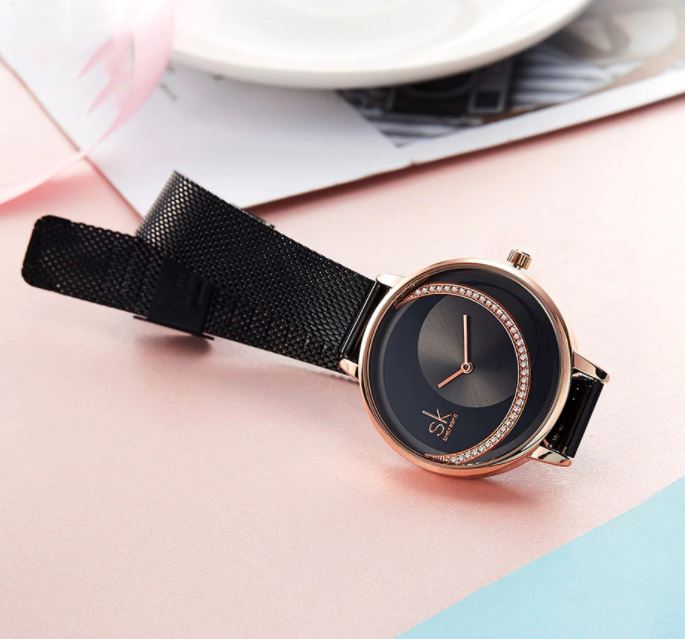 Horloge - Venus - Verguld - Elegant ontwerp