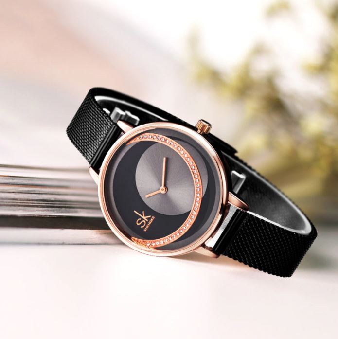 Horloge - Venus - Verguld - Elegant ontwerp