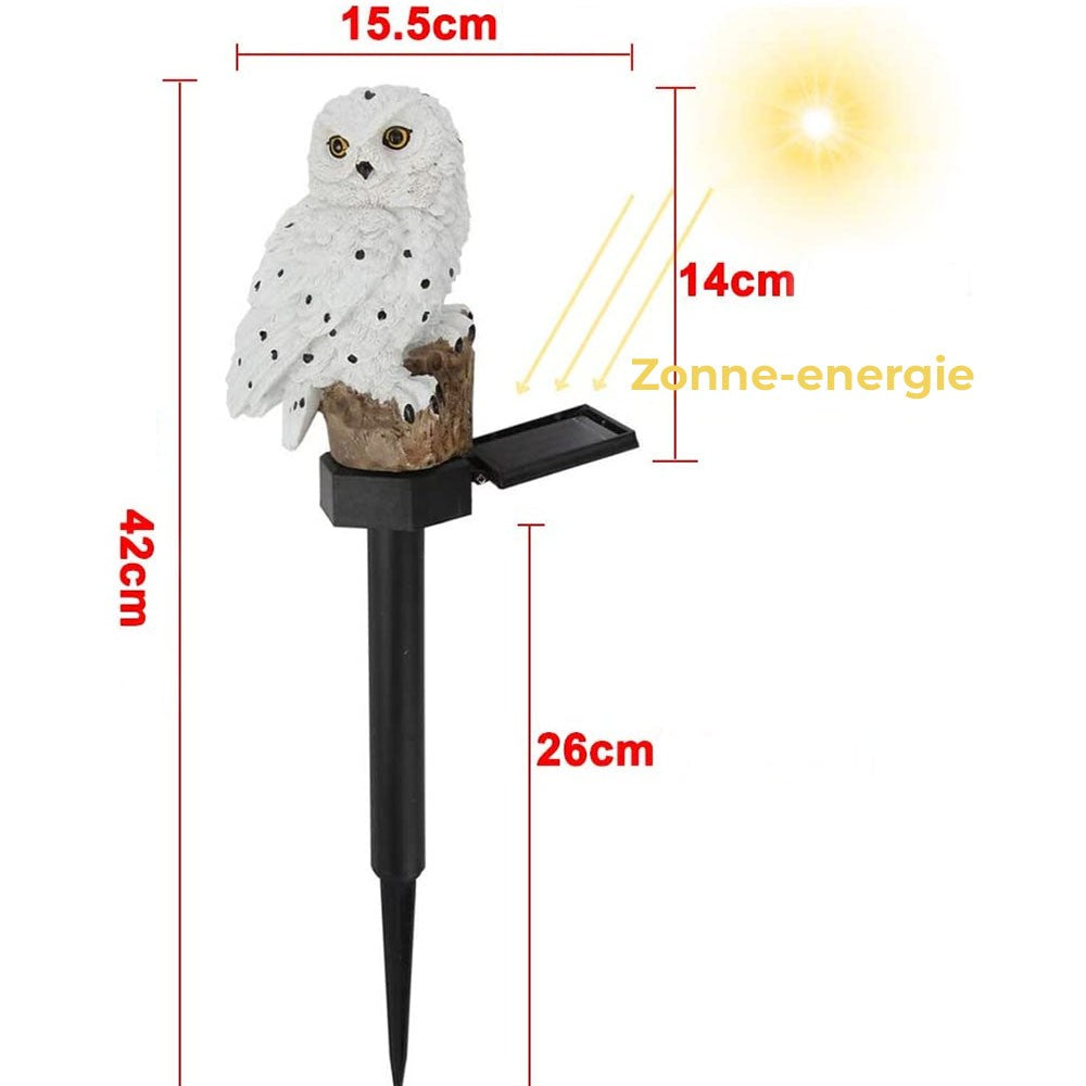 Tuinverlichting - OwlGlow - Zonne-energie - Milieuvriendelijke Buitenverlichting